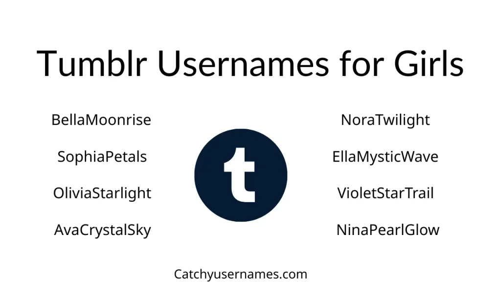 Tumblr Usernames for Girls