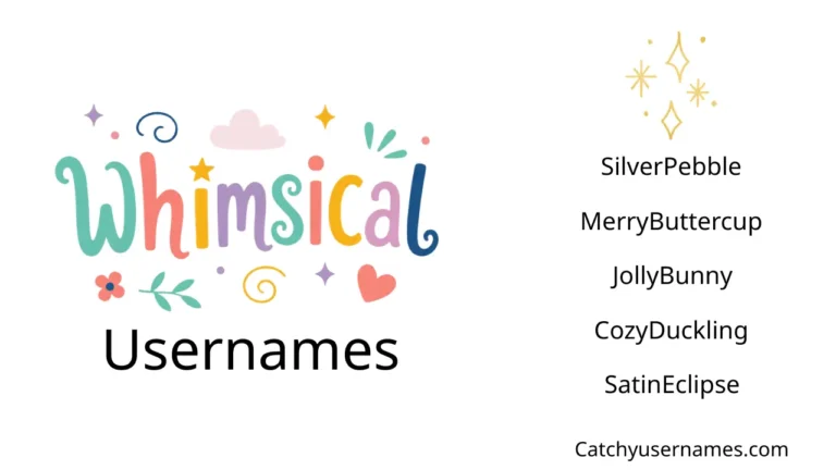 Whimsical Usernames