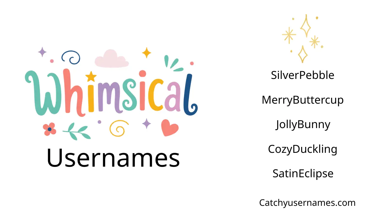 Whimsical Usernames